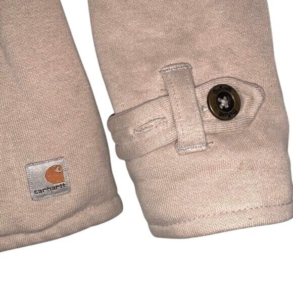 Carhartt Womens GAF Beige Jacket M (8/10) Polyester Cotton Blend - Picture 12 of 15